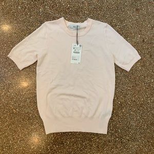 Zara knit top, M